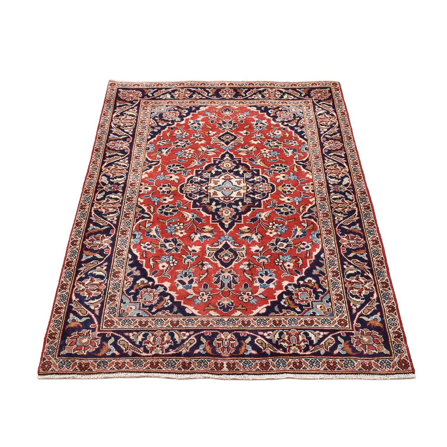 Tappeto Persero - Keshan - 147 x 98 cm - rosso