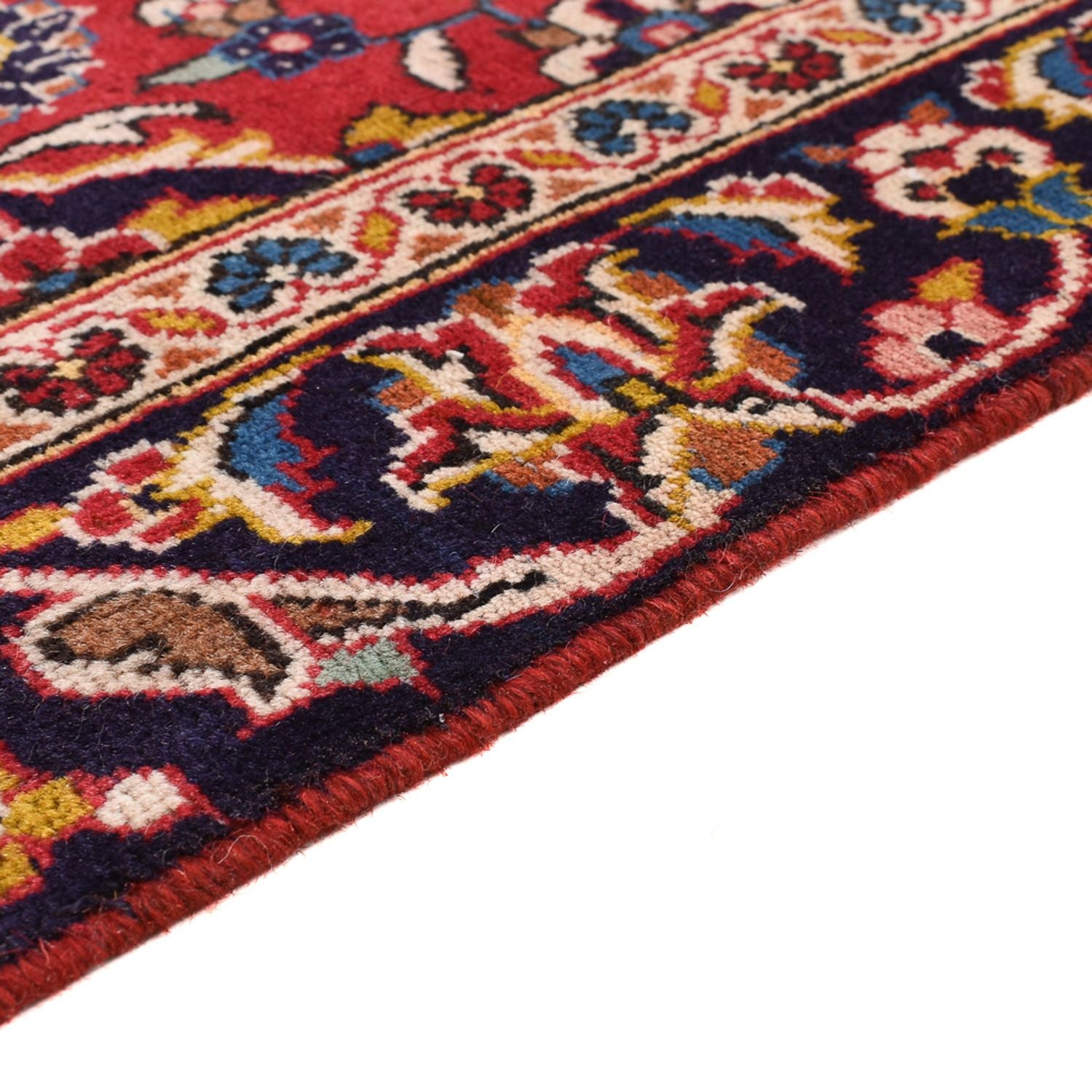Tappeto Persero - Keshan - 155 x 89 cm - rosso
