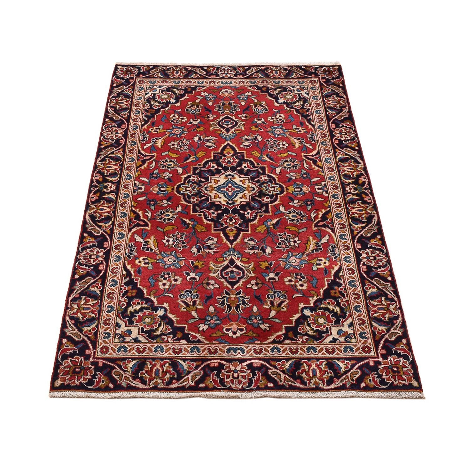 Tappeto Persero - Keshan - 155 x 89 cm - rosso
