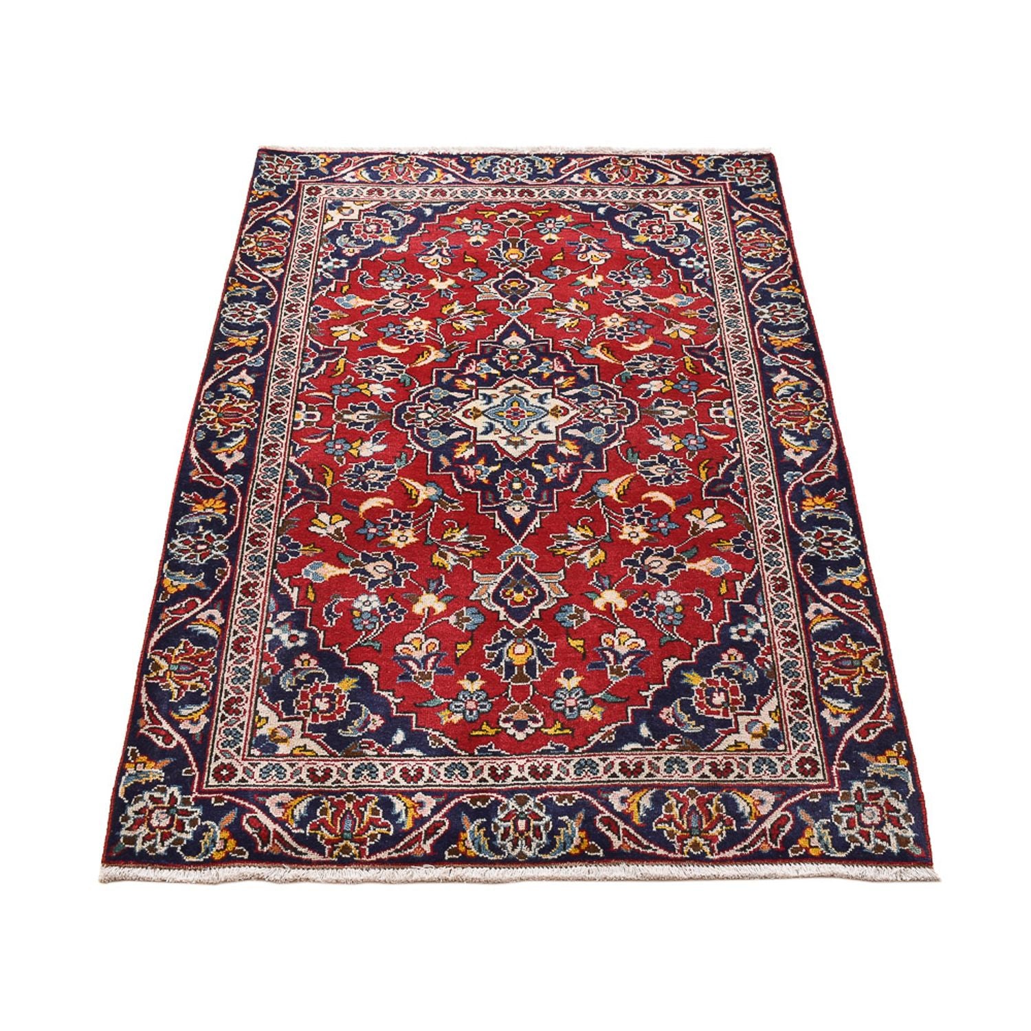 Tappeto Persero - Keshan - 142 x 90 cm - rosso