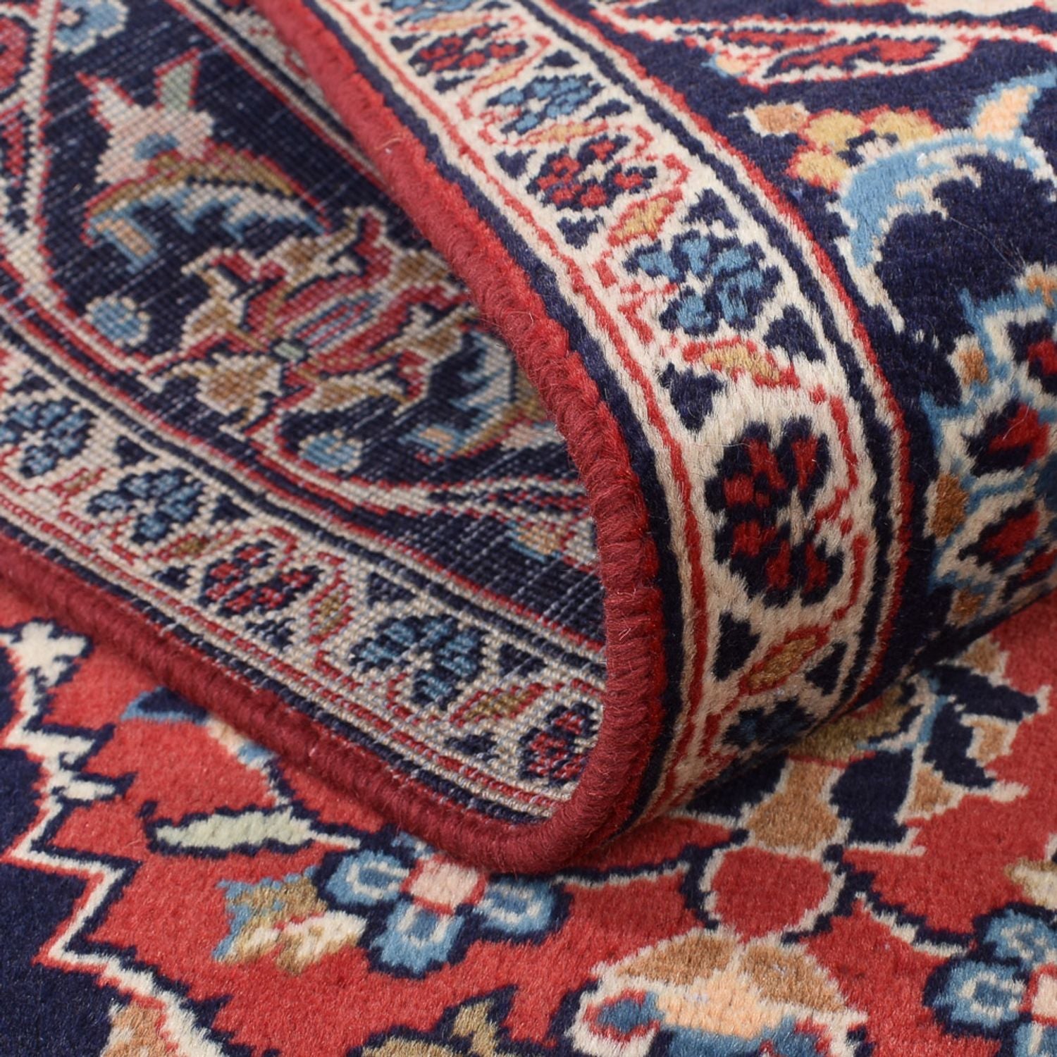 Tappeto Persero - Keshan - 150 x 98 cm - rosso