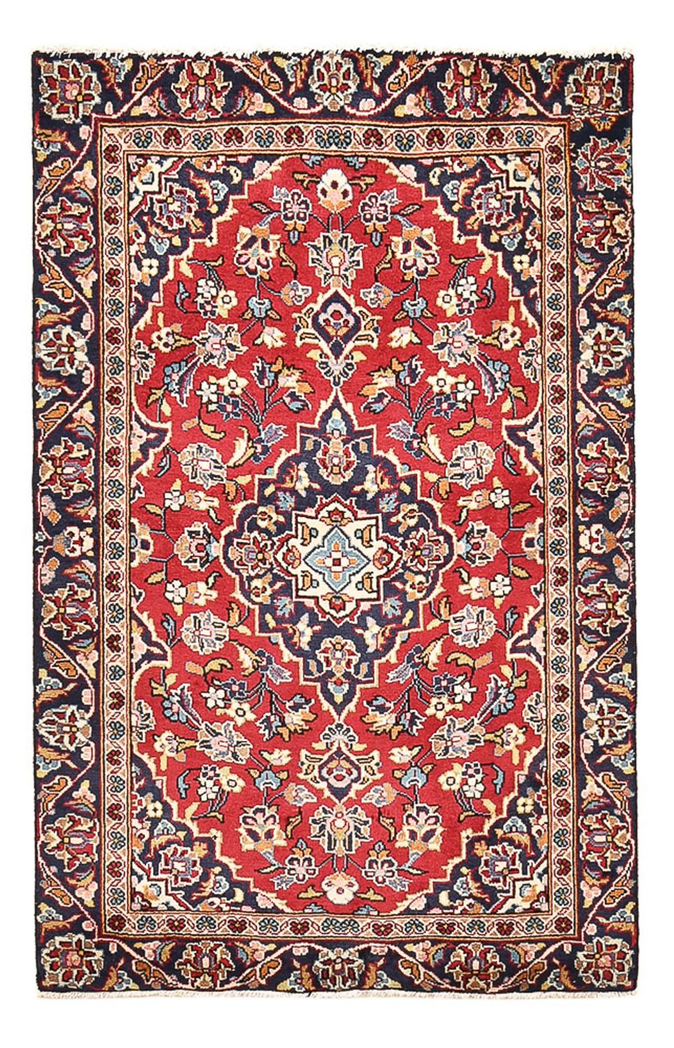 Tappeto Persero - Keshan - 142 x 88 cm - rosso