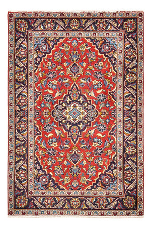 Tappeto Persero - Keshan - 150 x 100 cm - rosso