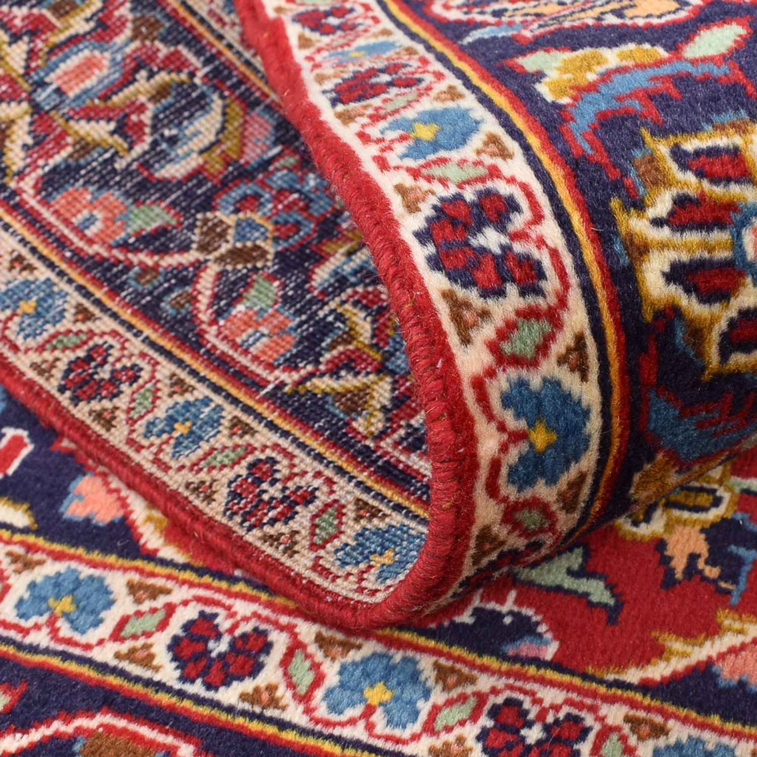 Tappeto Persero - Keshan - 150 x 100 cm - rosso