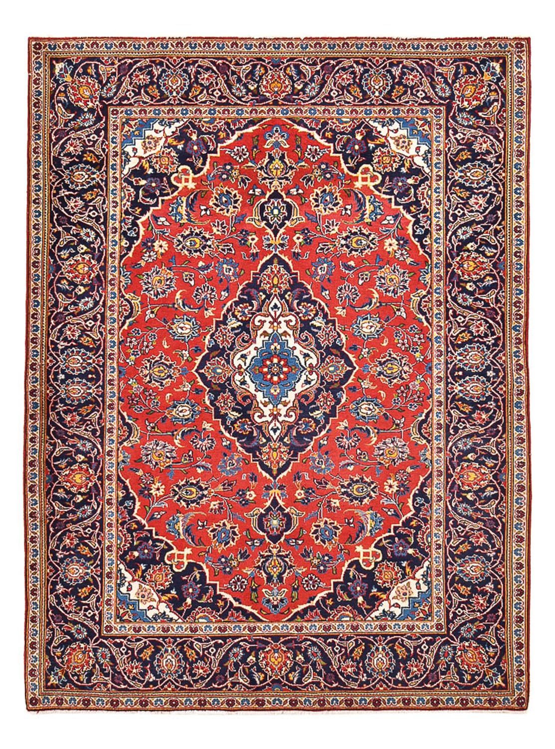 Tappeto Persero - Keshan - 210 x 152 cm - rosso