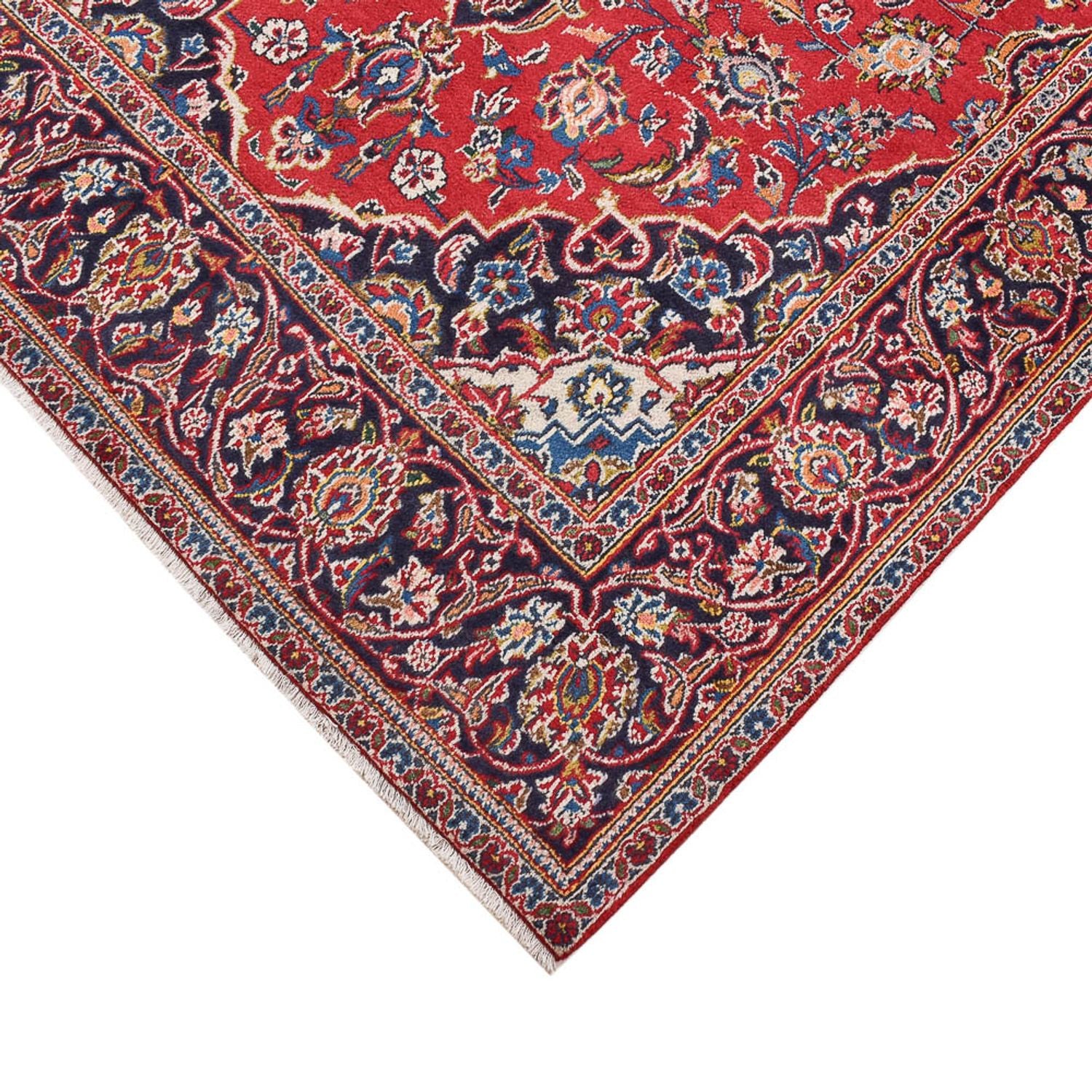 Tappeto Persero - Keshan - 220 x 138 cm - rosso