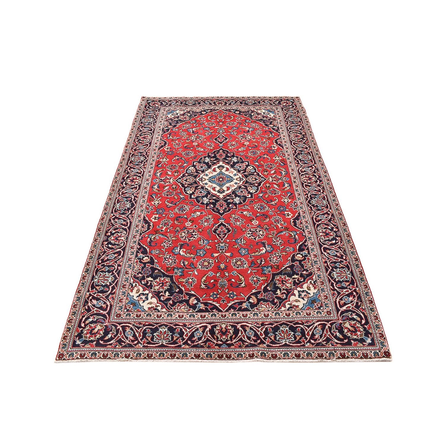 Tappeto Persero - Keshan - 253 x 144 cm - rosso