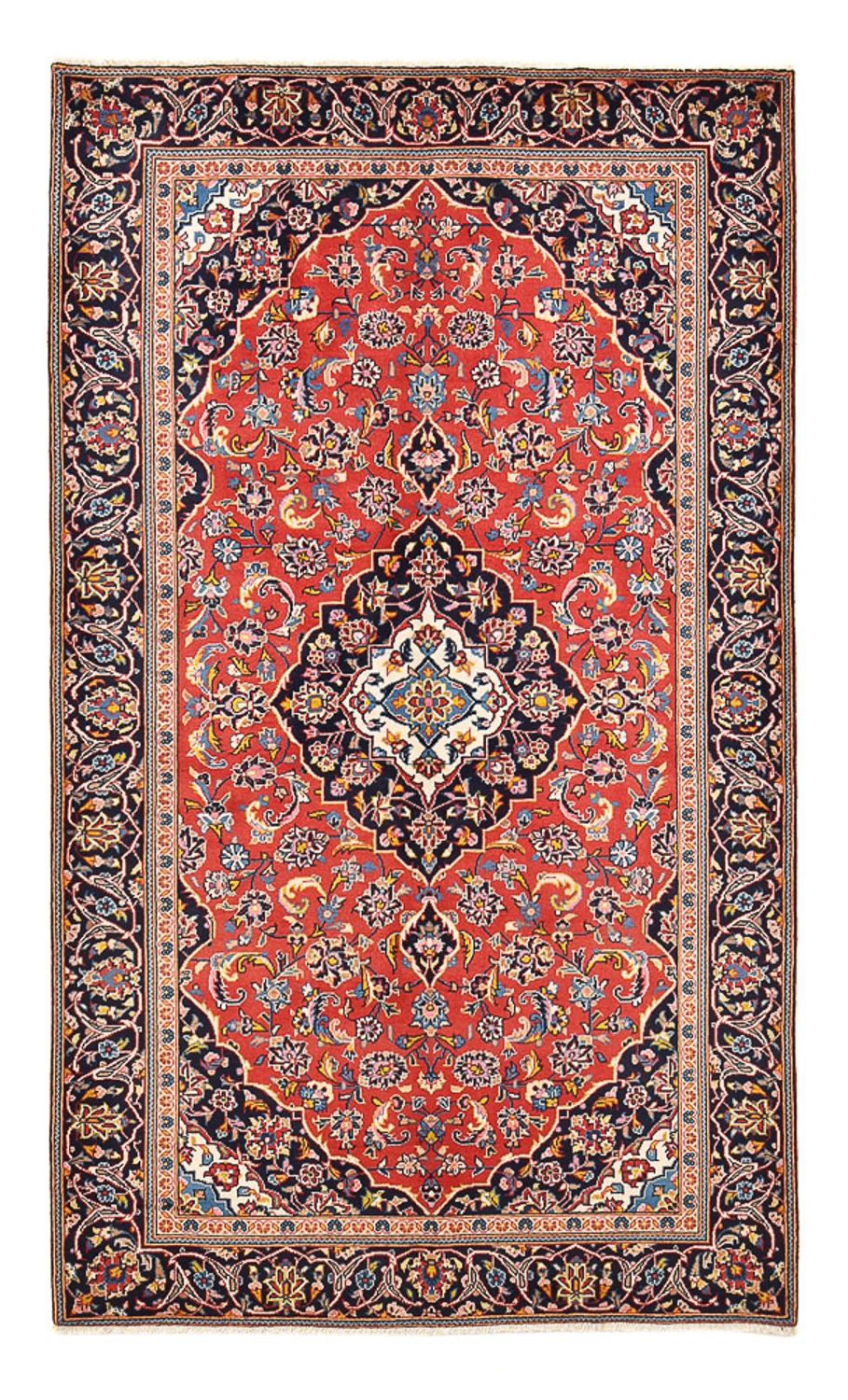 Tappeto Persero - Keshan - 235 x 140 cm - rosso