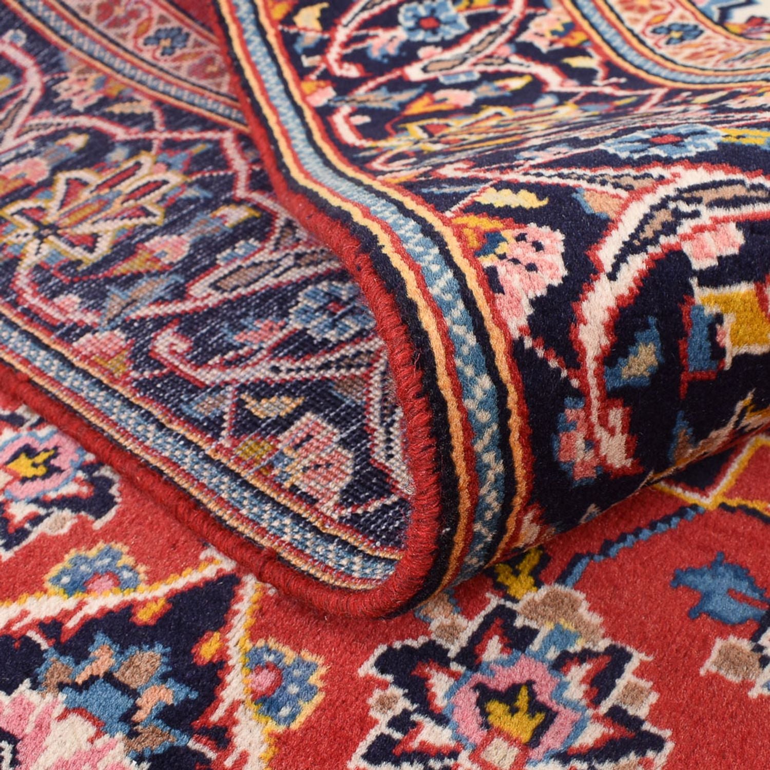 Tappeto Persero - Keshan - 235 x 140 cm - rosso
