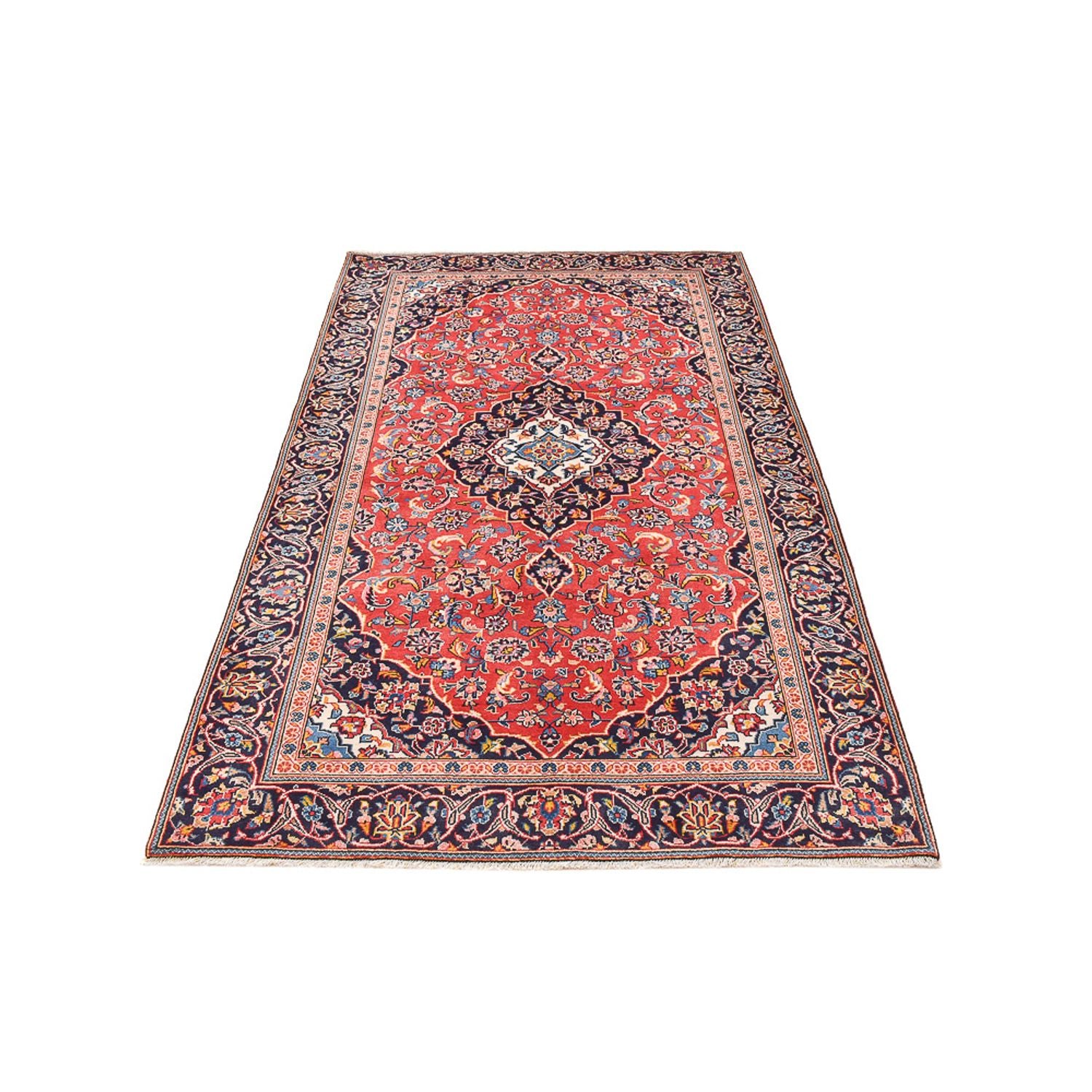 Tappeto Persero - Keshan - 235 x 140 cm - rosso