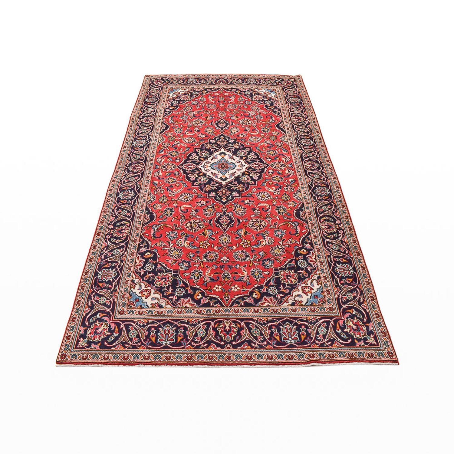 Tappeto Persero - Keshan - 270 x 144 cm - rosso