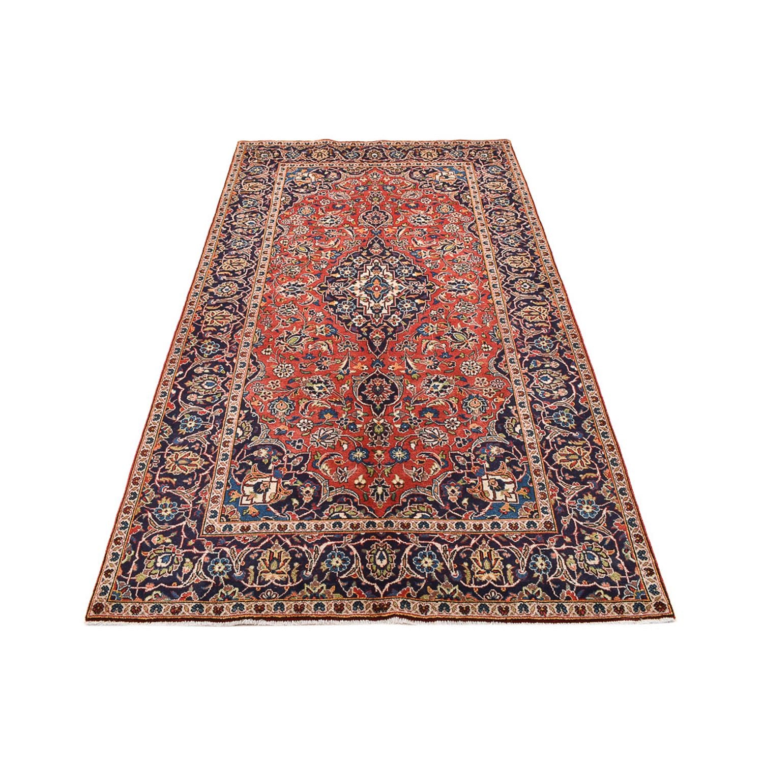Tappeto Persero - Keshan - 263 x 146 cm - rosso chiaro