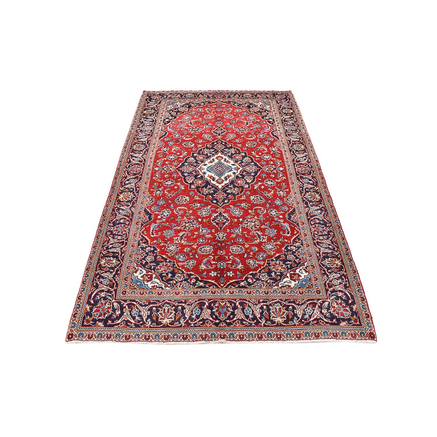 Tappeto Persero - Keshan - 255 x 151 cm - rosso