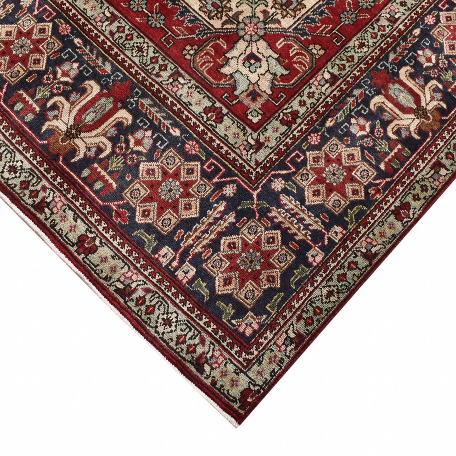 Tappeto Persero - Tabriz - 405 x 297 cm - rosso