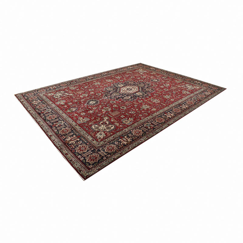 Tappeto Persero - Tabriz - 405 x 297 cm - rosso