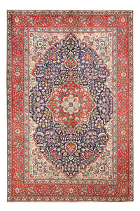 Tappeto Persero - Tabriz - 300 x 202 cm - blu scuro