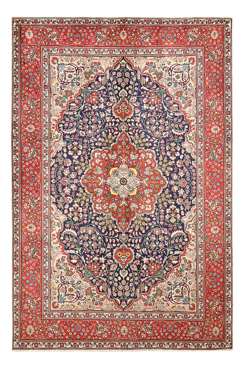Tappeto Persero - Tabriz - 300 x 202 cm - blu scuro