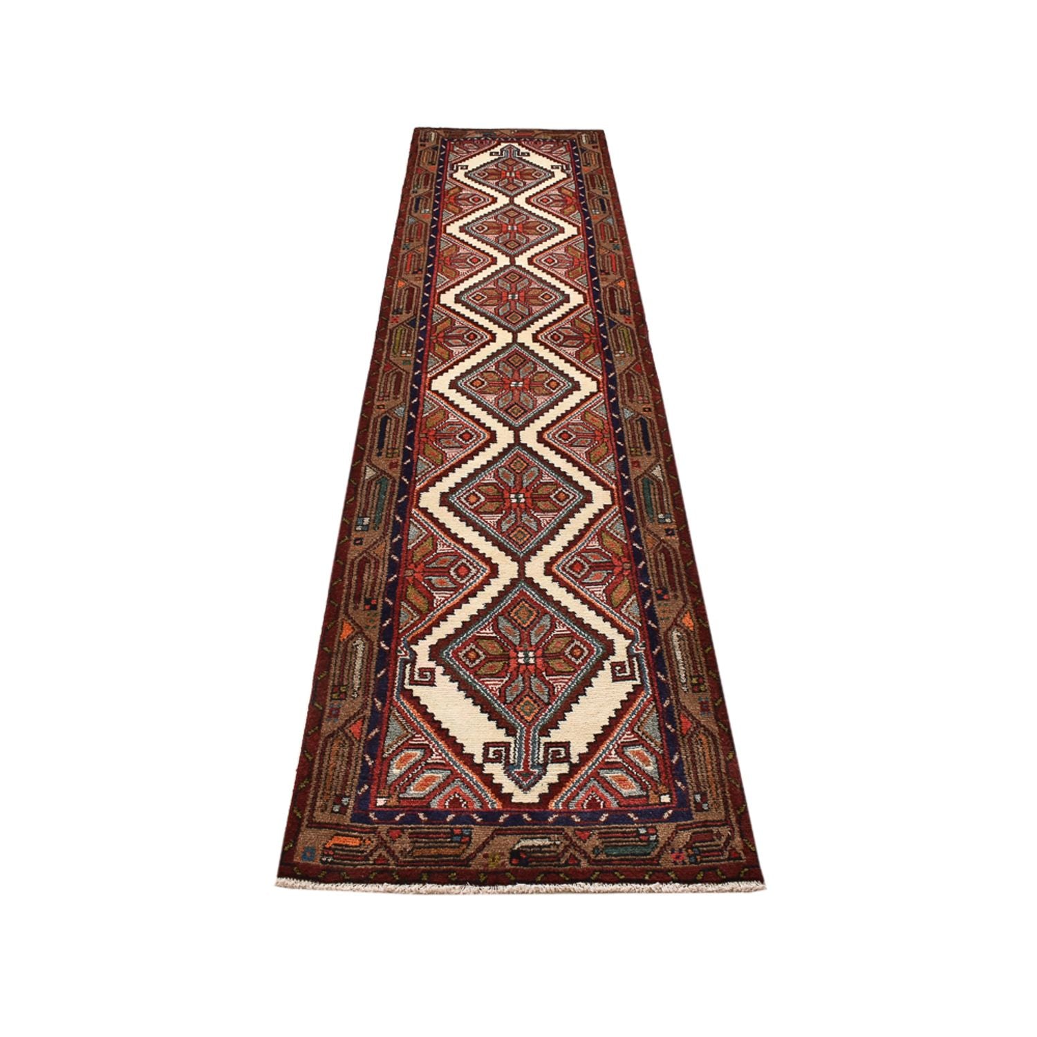 Tappeto corsia Tappeto Persero - Nomade - 311 x 73 cm - rosso chiaro