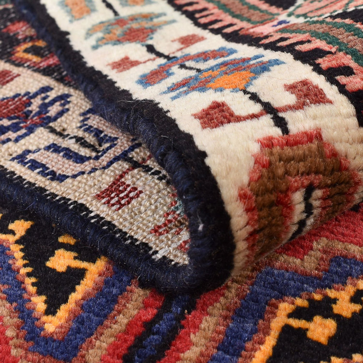 Tappeto corsia Tappeto Persero - Nomade - 223 x 125 cm - multicolore