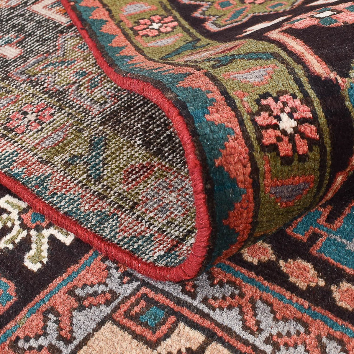 Tappeto afgano - Kunduz - 350 x 200 cm - rosso chiaro