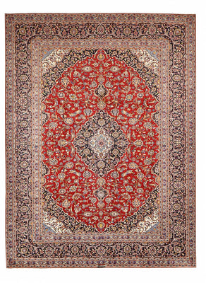 Tappeto Persero - Keshan - 395 x 296 cm - rosso