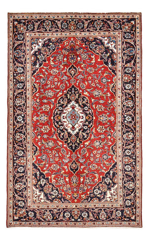 Tappeto Persero - Keshan - 235 x 148 cm - rosso
