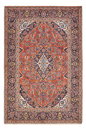 Tappeto Persero - Keshan - 210 x 140 cm - rosso chiaro