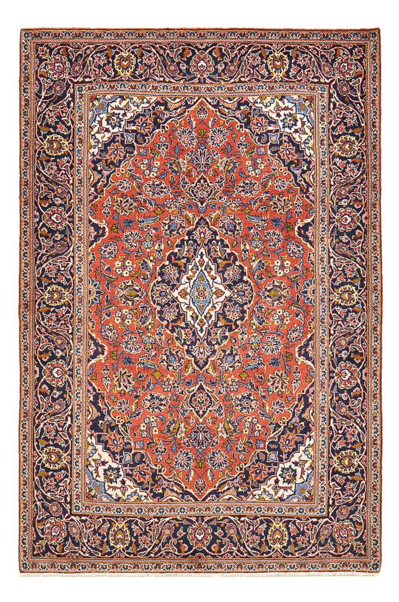 Tappeto Persero - Keshan - 210 x 140 cm - rosso chiaro
