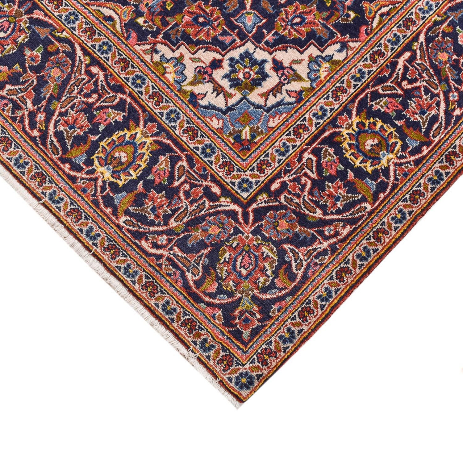 Tappeto Persero - Keshan - 210 x 140 cm - rosso chiaro