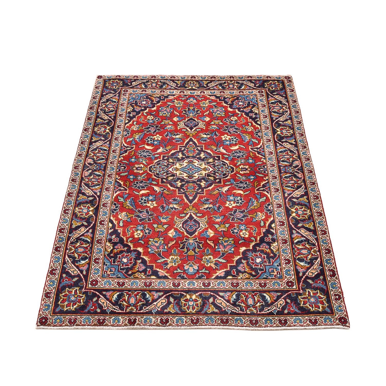 Tappeto Persero - Keshan - 147 x 97 cm - rosso