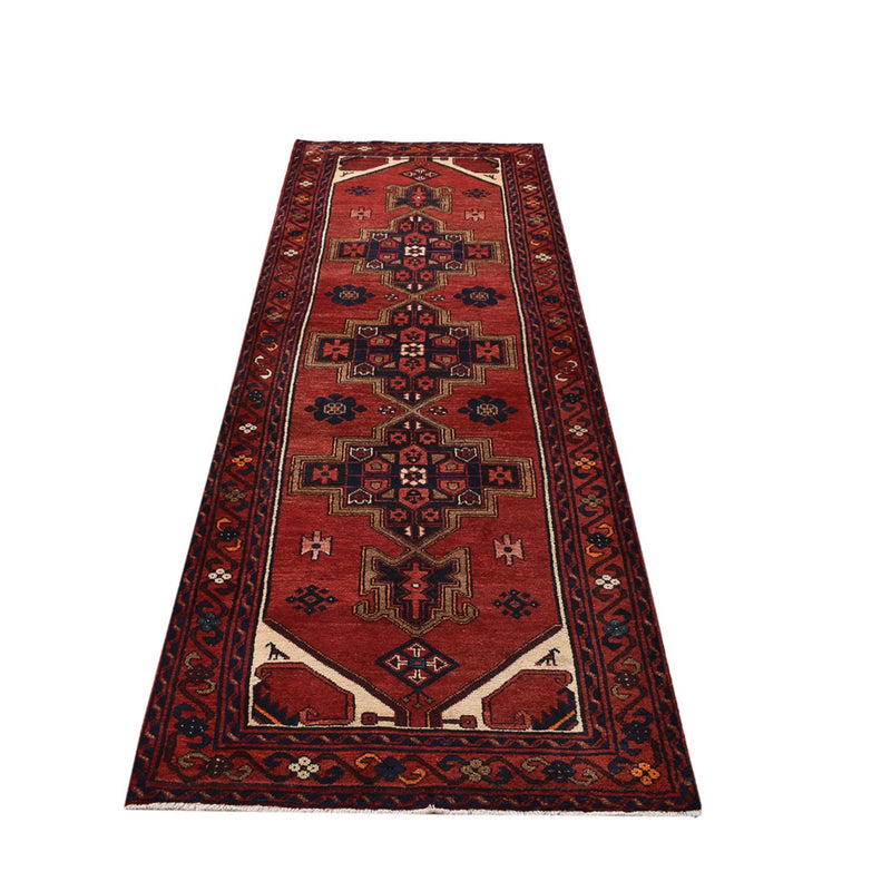 Tappeto corsia Tappeto Persero - Bidjar - 298 x 102 cm - rosso
