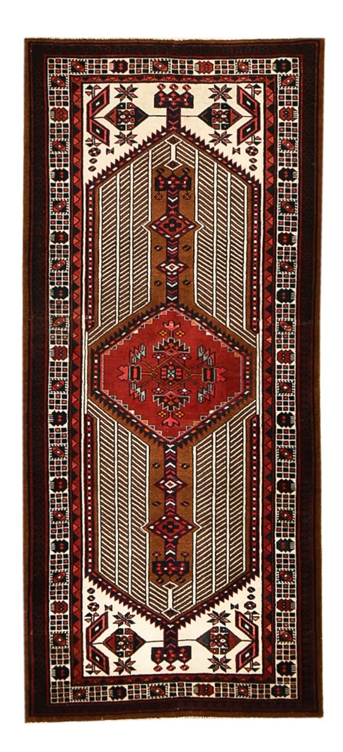 Tappeto corsia Tappeto Persero - Nomade - 220 x 100 cm - rosso