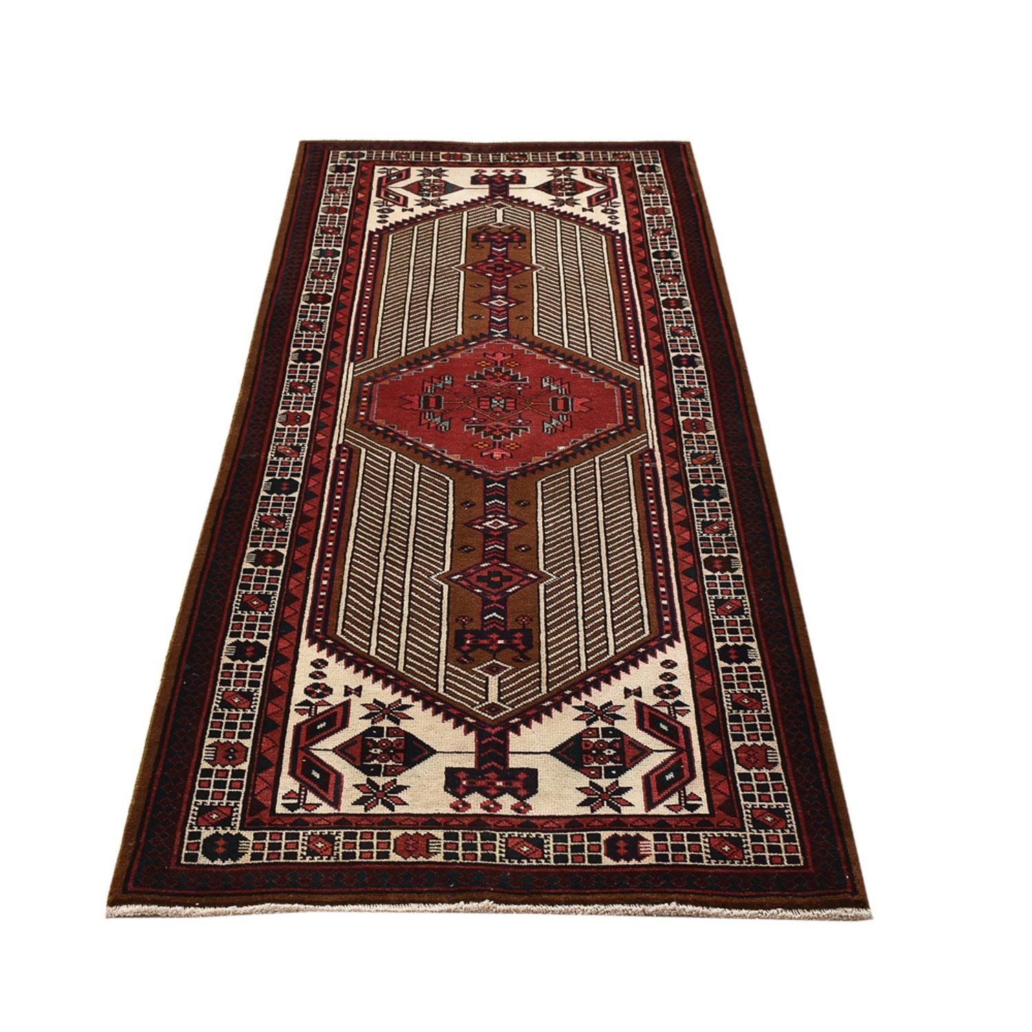 Tappeto corsia Tappeto Persero - Nomade - 220 x 100 cm - rosso