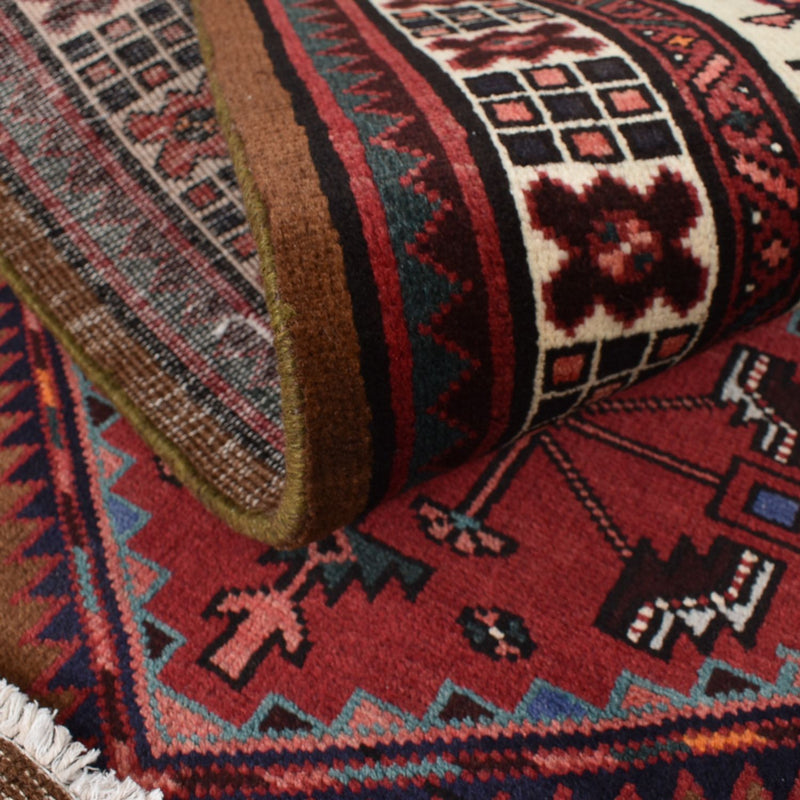 Tappeto corsia Tappeto Persero - Nomade - 222 x 100 cm - rosso