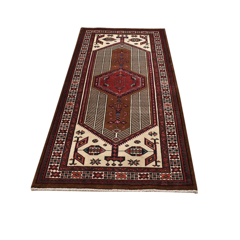 Tappeto corsia Tappeto Persero - Nomade - 222 x 100 cm - rosso