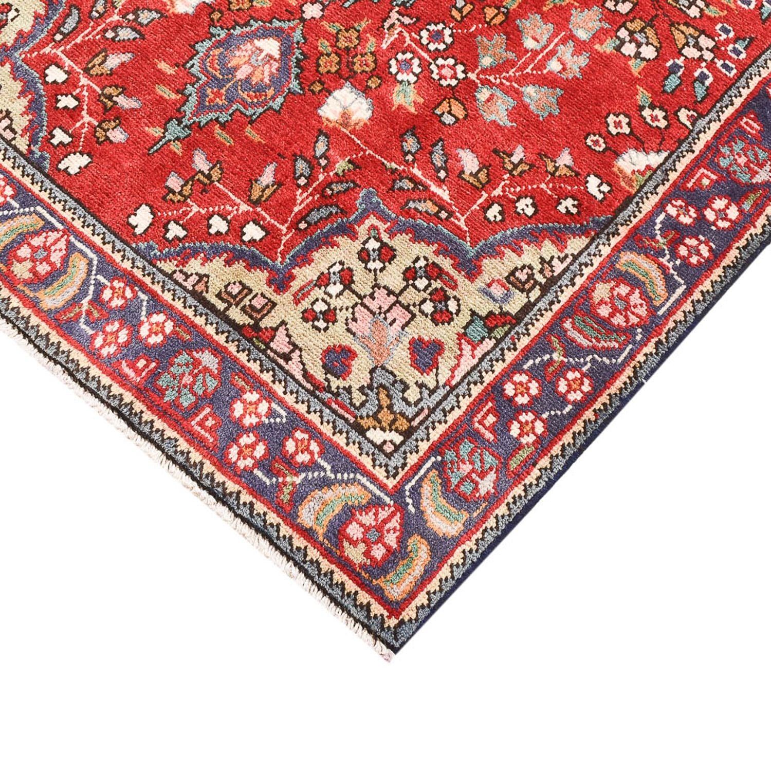 Tappeto Persero - Tabriz - 145 x 100 cm - rosso