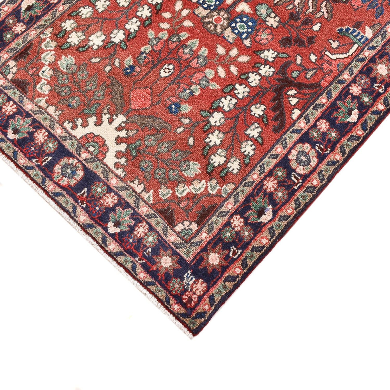 Tappeto corsia Tappeto Persero - Nomade - 222 x 78 cm - rosso scuro