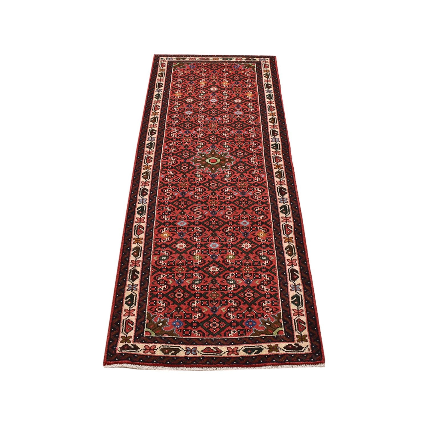 Tappeto corsia Tappeto Persero - Nomade - 190 x 67 cm - rosso chiaro