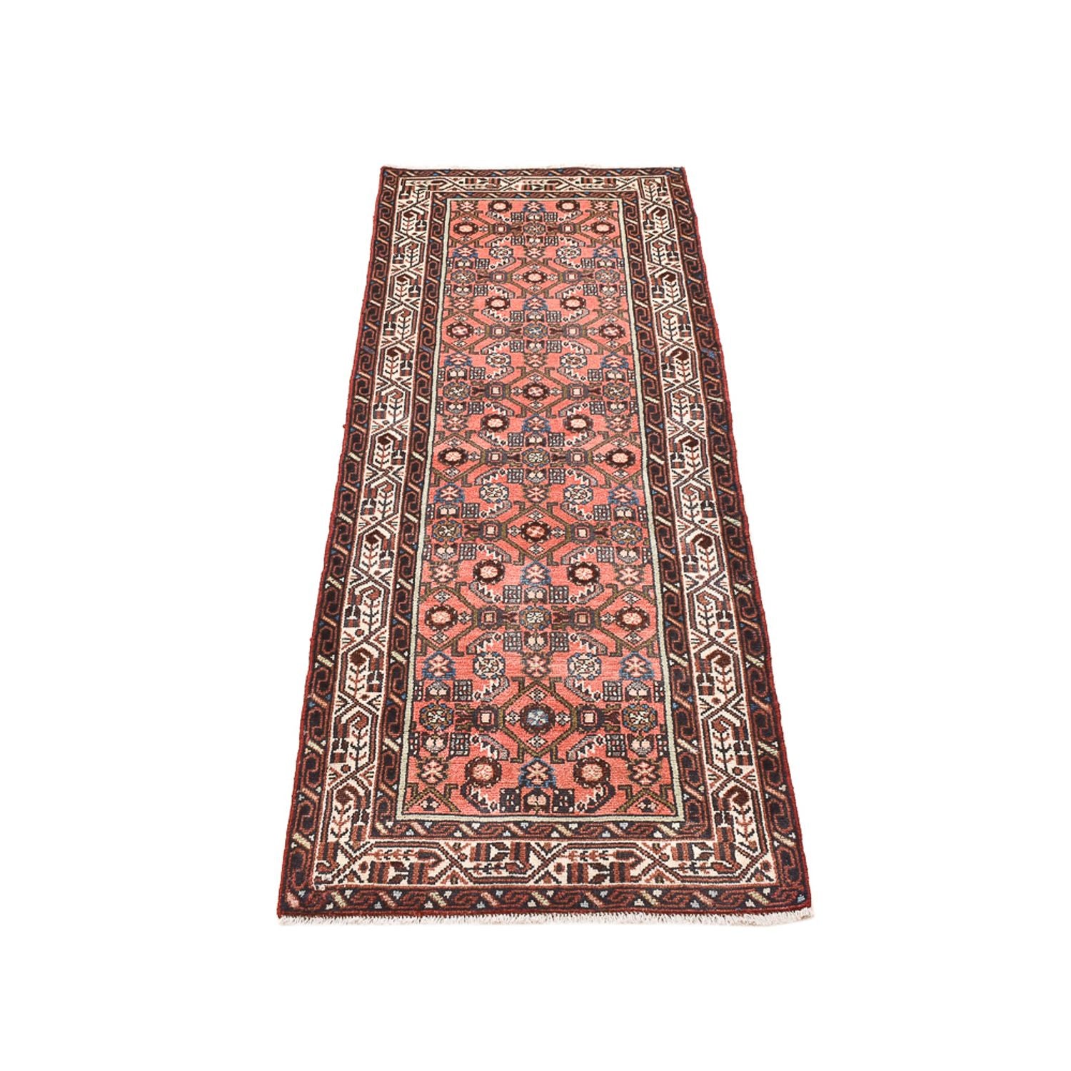 Tappeto corsia Tappeto Persero - Nomade - 185 x 67 cm - rosso chiaro