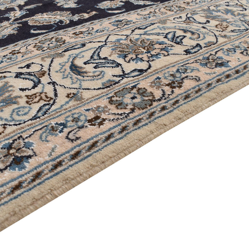 Tappeto Persero - Nain - 292 x 195 cm - blu scuro