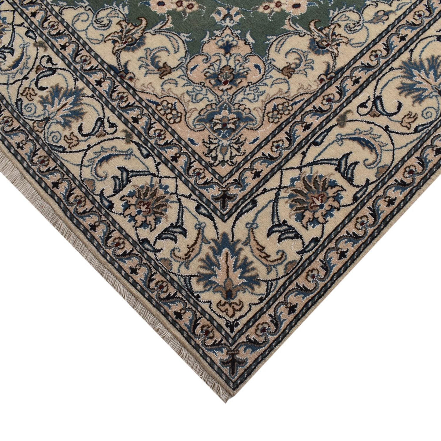 Tappeto Persero - Nain - 300 x 197 cm - verde menta