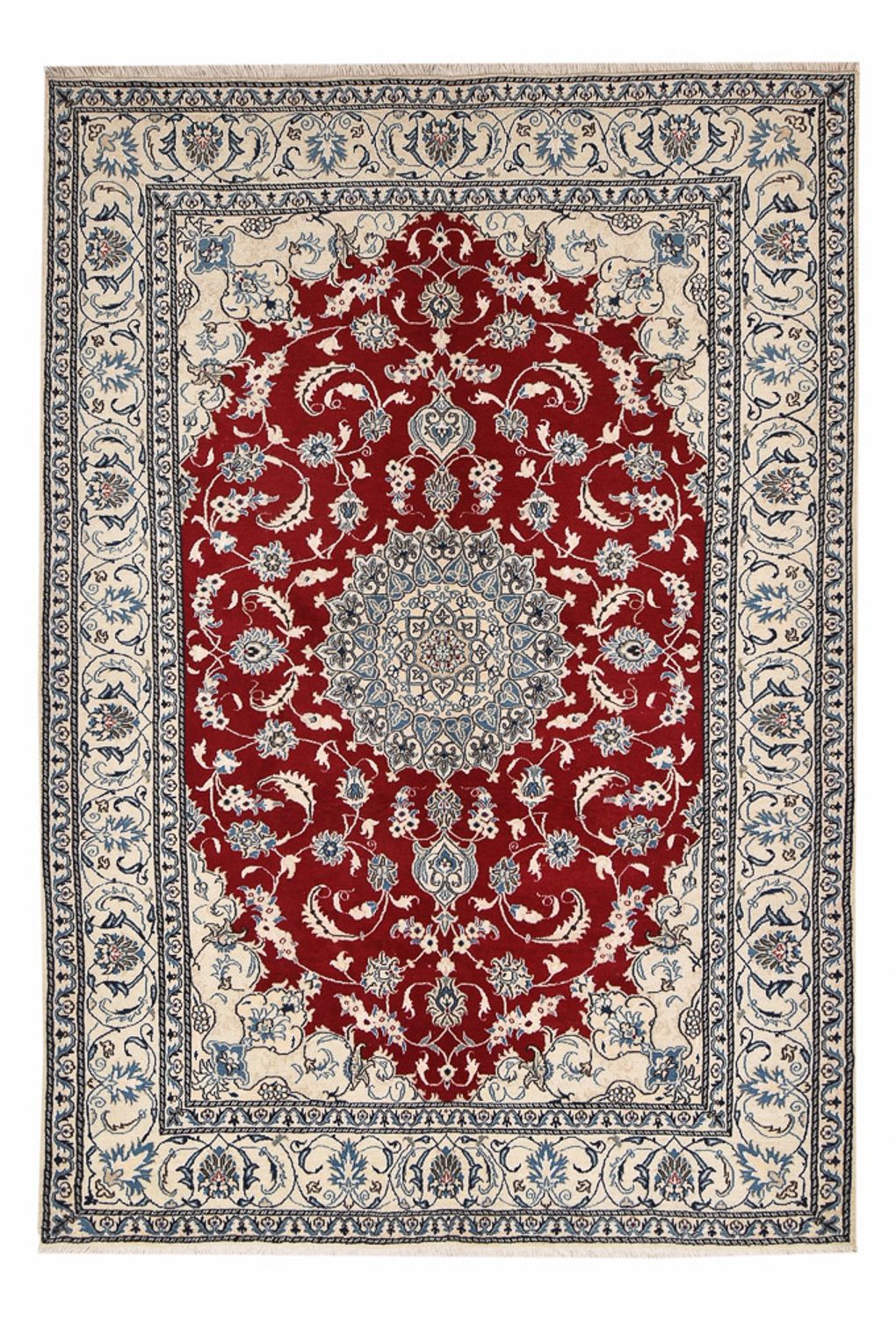 Tappeto Persero - Nain - 290 x 198 cm - rosso