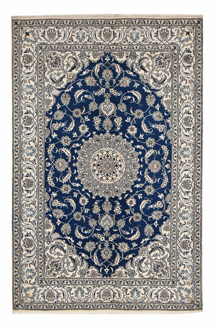 Tappeto Persero - Nain - 300 x 197 cm - blu