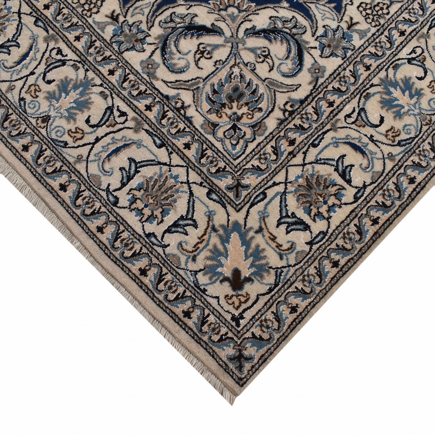 Tappeto Persero - Nain - 300 x 197 cm - blu