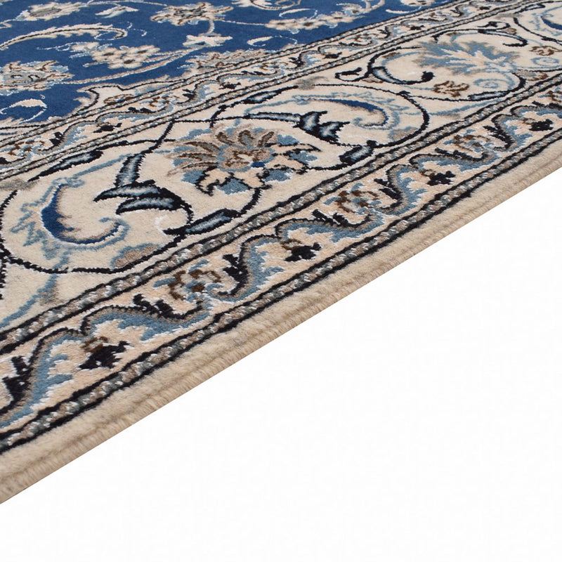 Tappeto Persero - Nain - 300 x 197 cm - blu