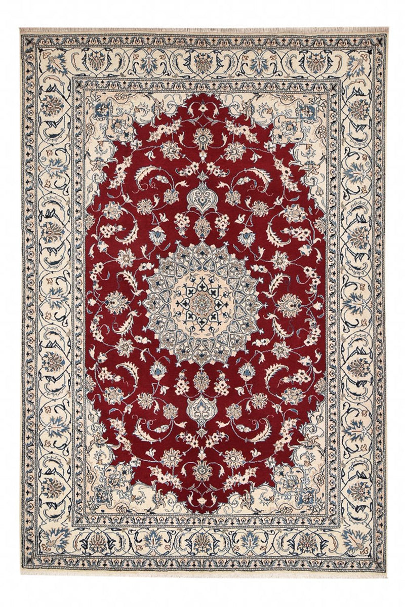 Tappeto Persero - Nain - 296 x 200 cm - rosso