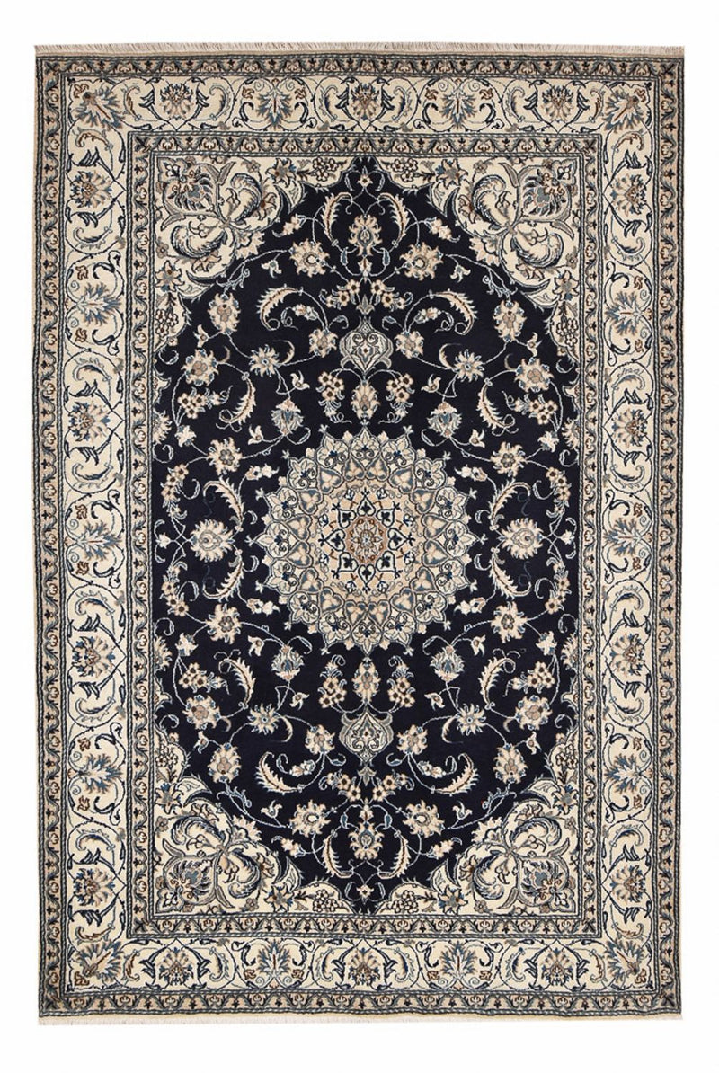 Tappeto Persero - Nain - 291 x 195 cm - blu scuro