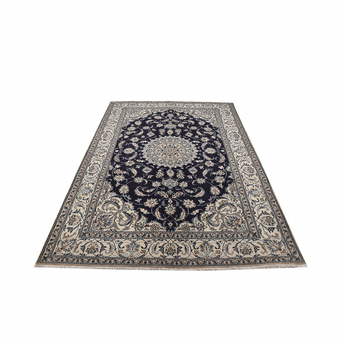 Tappeto Persero - Nain - 291 x 195 cm - blu scuro