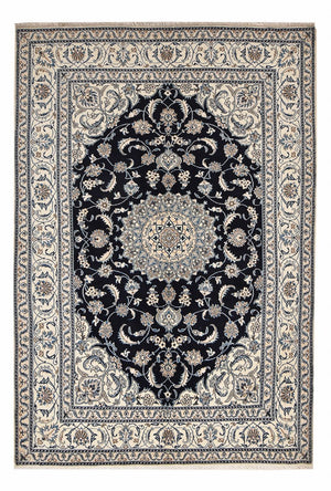 Tappeto Persero - Nain - 295 x 200 cm - blu scuro