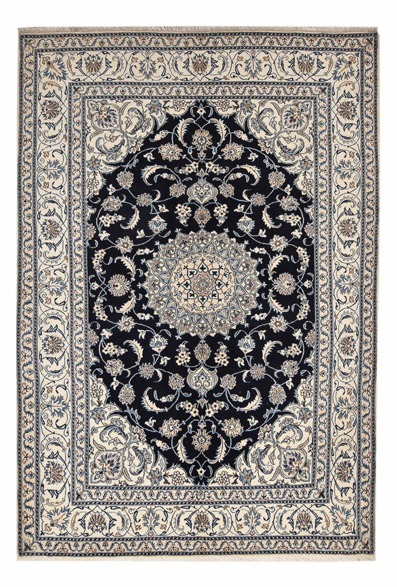 Tappeto Persero - Nain - 295 x 200 cm - blu scuro